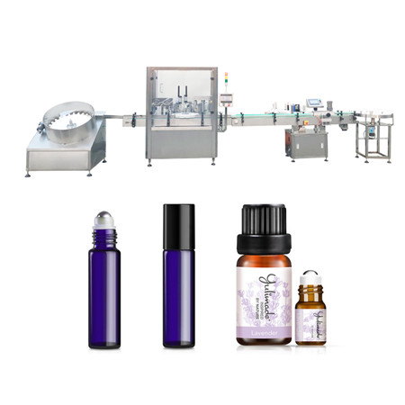 malá dílna rotační kapalina / parfém / vůně / attar malá láhev plnící stroj s certifikátem CE