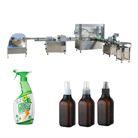 Poloautomatická destilovaná voda zařízení láhev průmyslové cigaretové trubice plnicí stroj