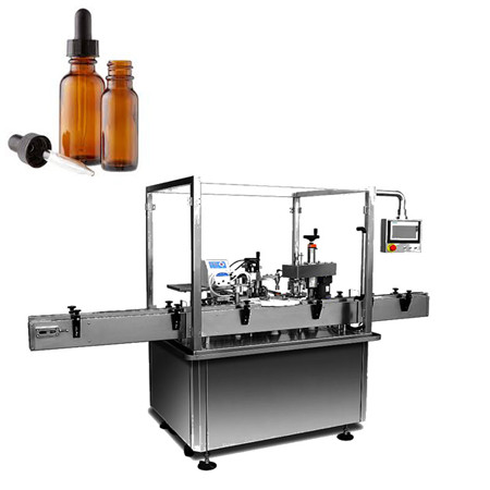 LM-YX2 automatické plnění lahviček, skleněná láhev 250 ml plnička a uzávěr