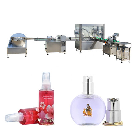Stroj na plnění esenciálních olejů v lahvích Růže Liquid Filler Linear Jar Liquid Filler