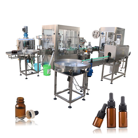Výrobní linka / stroj / plnička na plnění monoblokových malých lahví na sycené nápoje