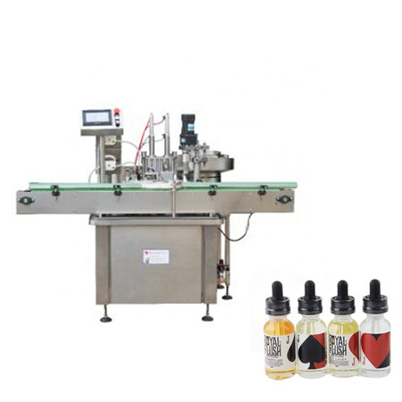 Láhev na tekutou pastu Velkoobjemový mechanický ruční typ Automatický stroj na plnění granulí olejových semen E cigaret