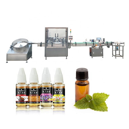 Kosmetická emulze melasa tabák bylinný čaj PET láhev na vodu plnící zařízení Controller