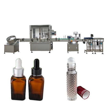 Farmaceutický plnící stroj s lahvičkou na penicilin v lahvičce s obsahem 0,2 až 10 ml ampule