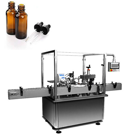Tovární prodej pro automatický stroj na plnění a uzavírání lahviček, plnička lahviček, plnění a těsnění lahviček