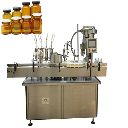 Automatický stroj na plnění medu do malých nádob s vysokou hustotou s uzavíracími částmi