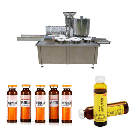 Vysokorychlostní kontrolní stůl stolu parfém esenciální olej lak na nehty potravinářský olej malý automatický plnící stroj
